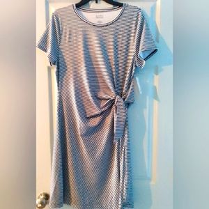 Women's Croft & Barrow Classic Comfort Collection Tie-Waist Dress NEW L